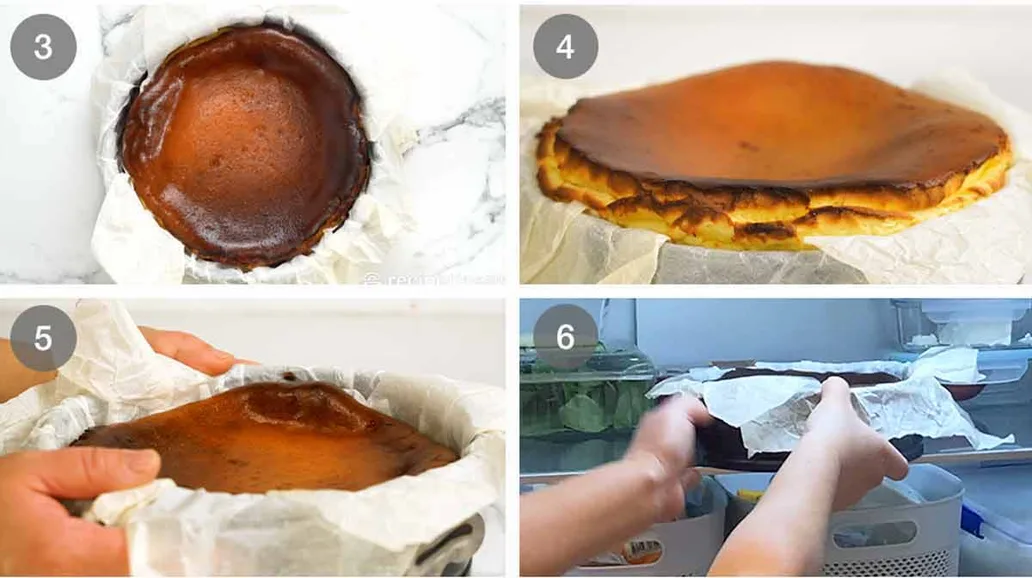 Nejjemnější baskický cheesecake: Krémový zvenku, karamelový na povrchu