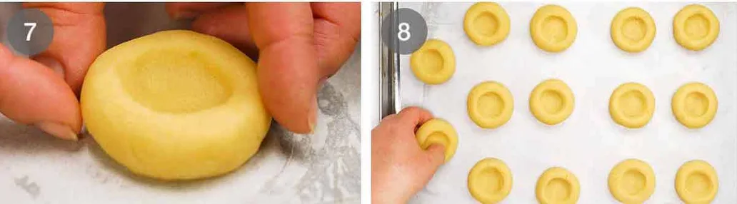 Máslové sušenky s marmeládou: Křehké domácí pečivo s máslovým těstem a džemem