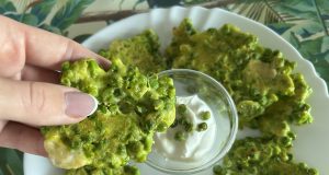 Hráškové placky pro děti – rychlá a zdravá večeře Hráškové placky pro děti – rychlá a zdravá večeře