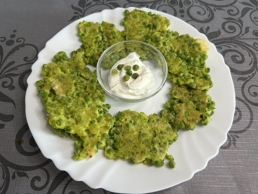 Hráškové placky pro děti – rychlá a zdravá večeře