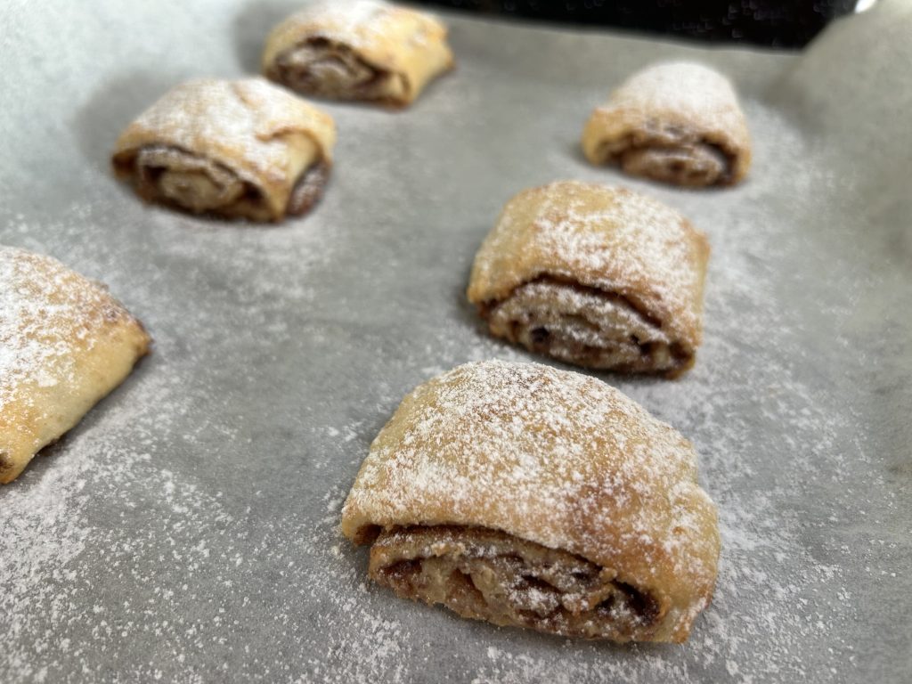 Skořicové šneky z cottage sýra a bez kynutí