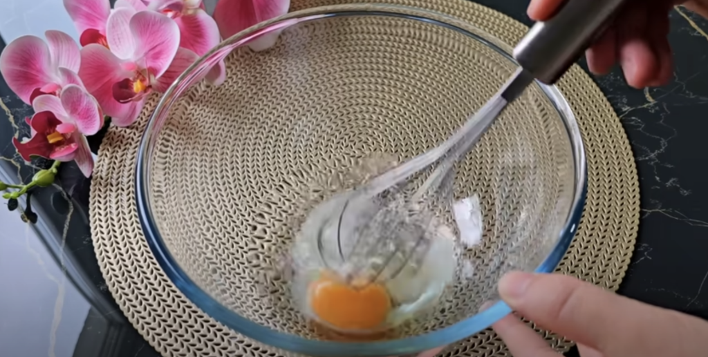 Slané růžičky s kuřecím masem vařené na páře