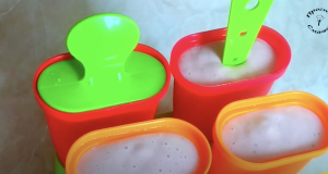 Domácí banánovo-jahodové nanuky se smetanou: zdravá mražená pochoutka bez cukru Domácí banánovo-jahodové nanuky se smetanou – zdravá zmrzlina bez cukru pro děti i dospělé