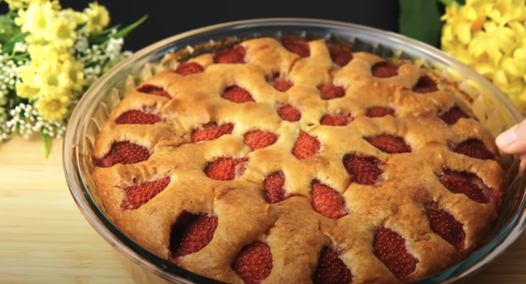 Dokonalý koláč s ricottou a čerstvými jahodami - lehký letní moučník plný jahodové chuti