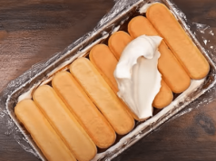 Recept na vynikající smetanový zákusek s piškoty a nutellou!