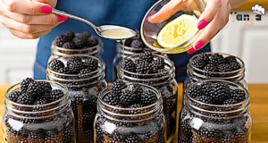 Zavařené ostružiny bez cukru – jednoduchý recept na pasterizaci Zavařené ostružiny bez cukru – jednoduchý recept na pasterizaci