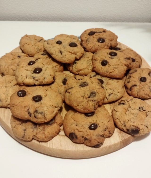 Domácí sušenky s čokoládou