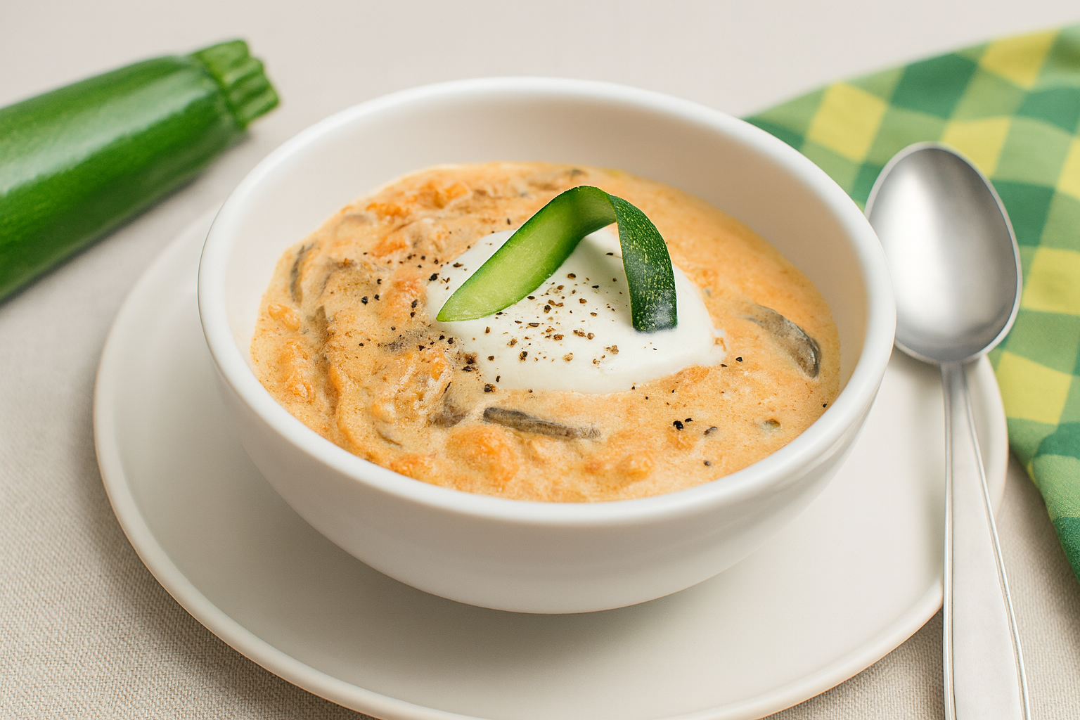 Hlíva ústřičná na smetaně s cuketou – rychlý a sytý oběd