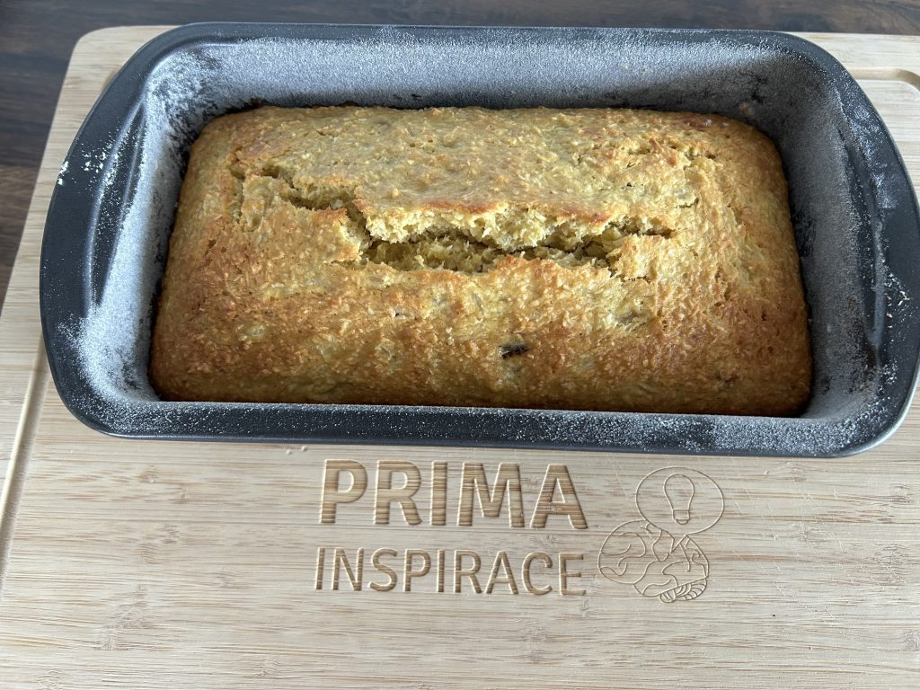 Banánový chlebíček s kokosem - rychlá a snadná příprava