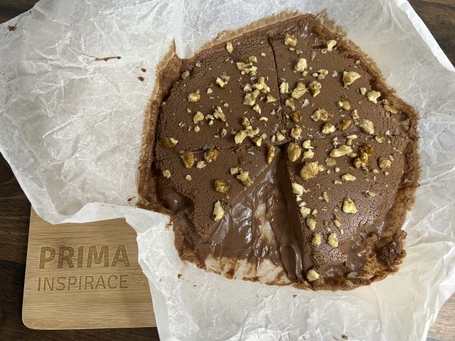 Čokoládovo-kokosový dort jen ze 2 ingrediencí