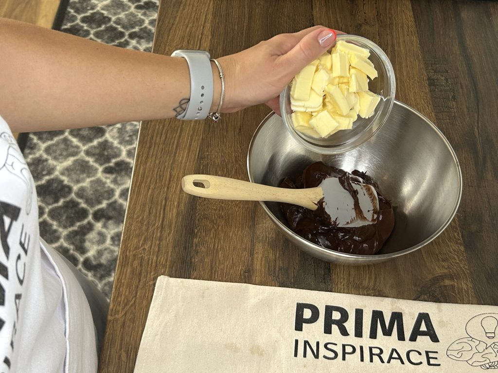 Čokoládový pudinkový závin