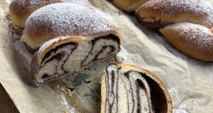 Čokoládový pudinkový závin – recept krok za krokem Čokoládový pudinkový závin