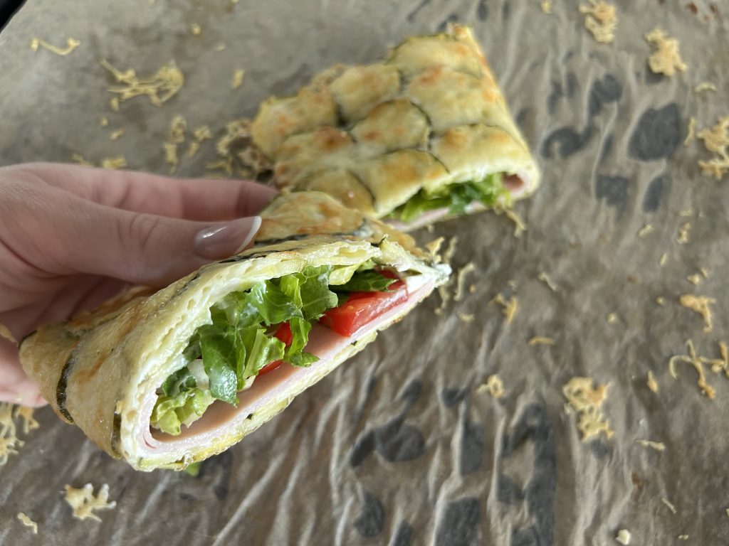 Cuketový wrap - snadný a rychlý recept
