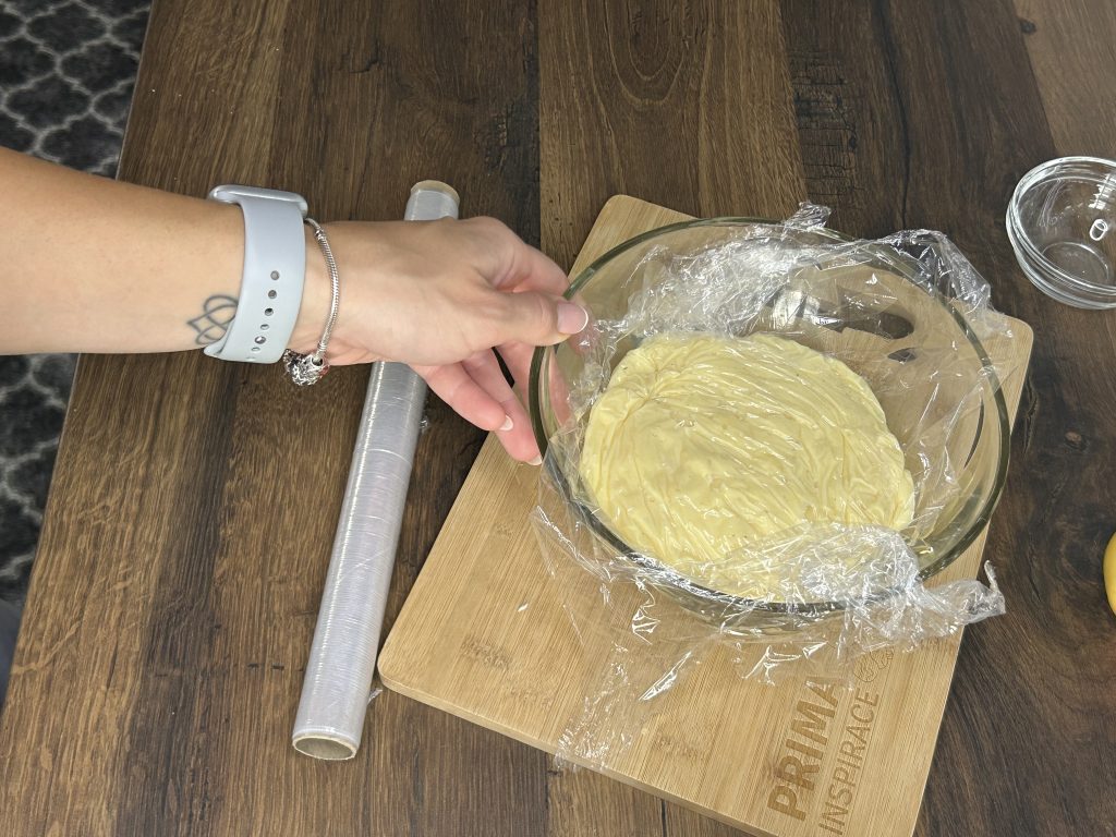 Jablečné croissanty z listového těsta s vanilkovým krémem