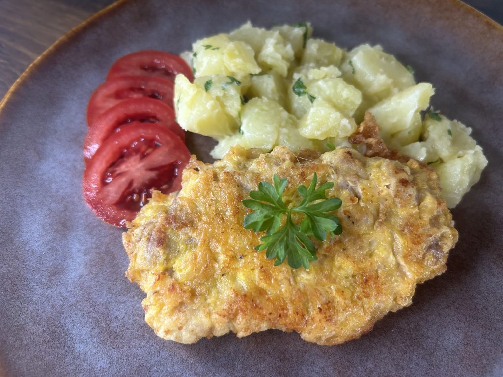 Krůtí maso v sýrovém obalu – křupavá klasika na pánvi