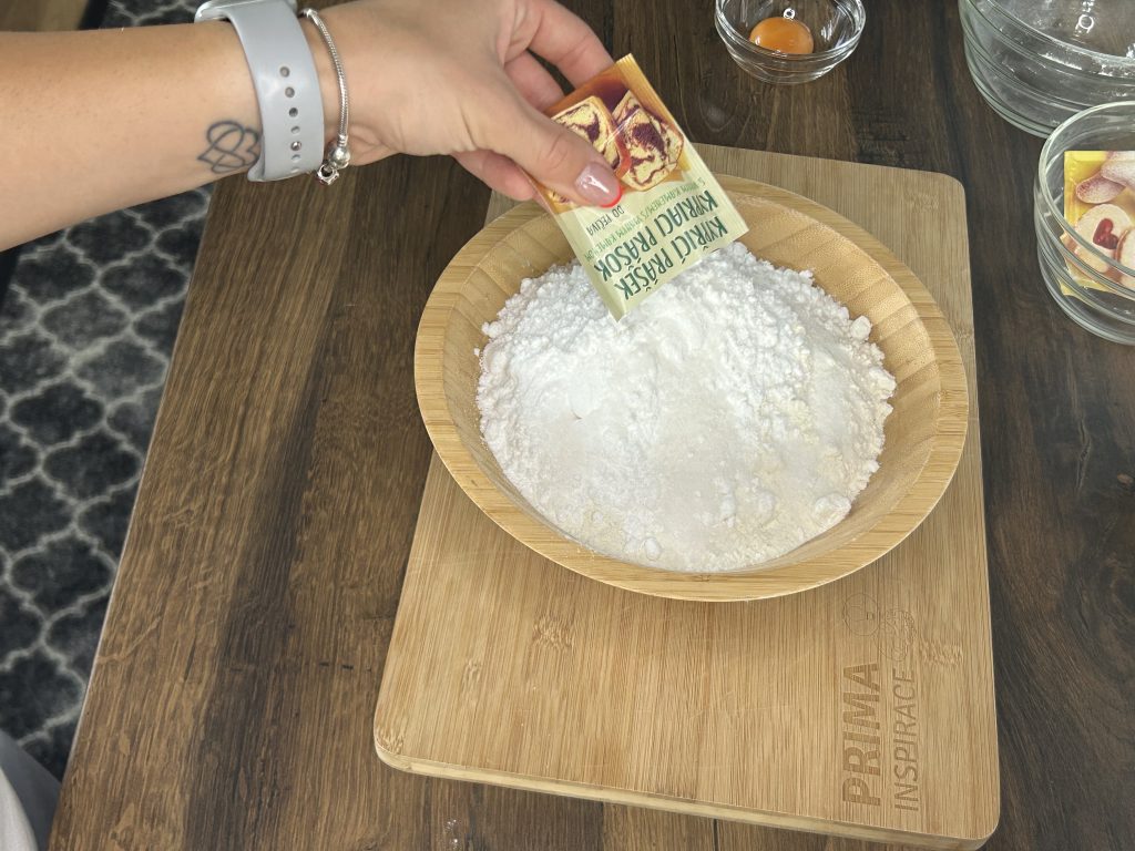 Linecký koláč s tvarohem