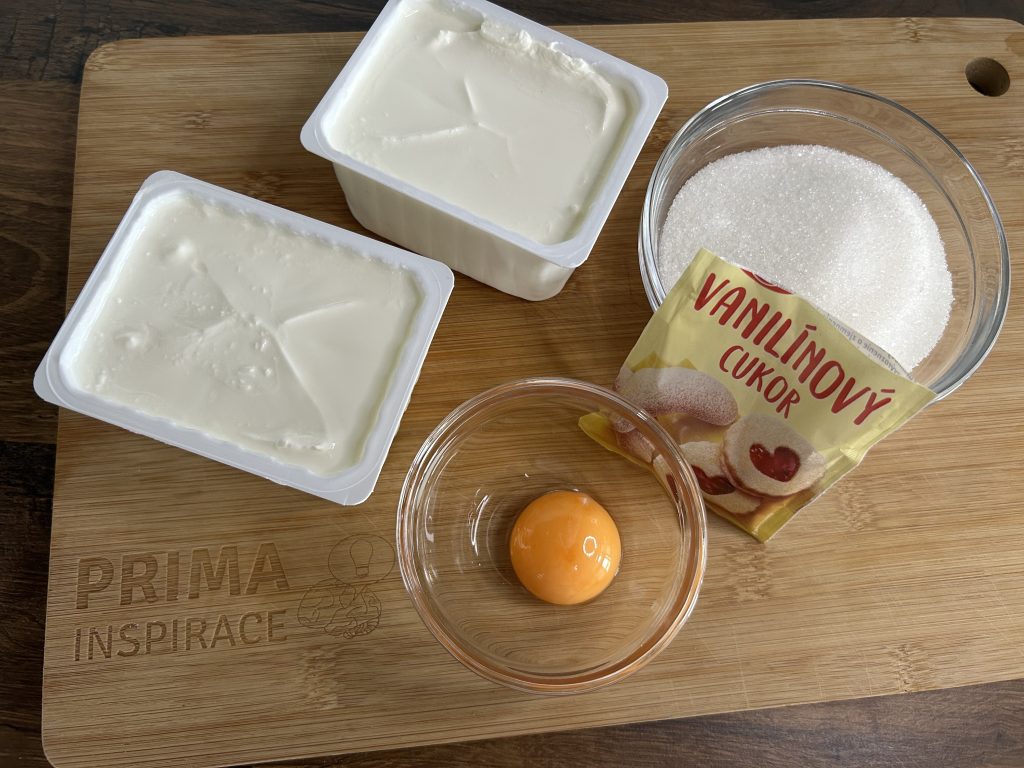 Linecký koláč s tvarohem