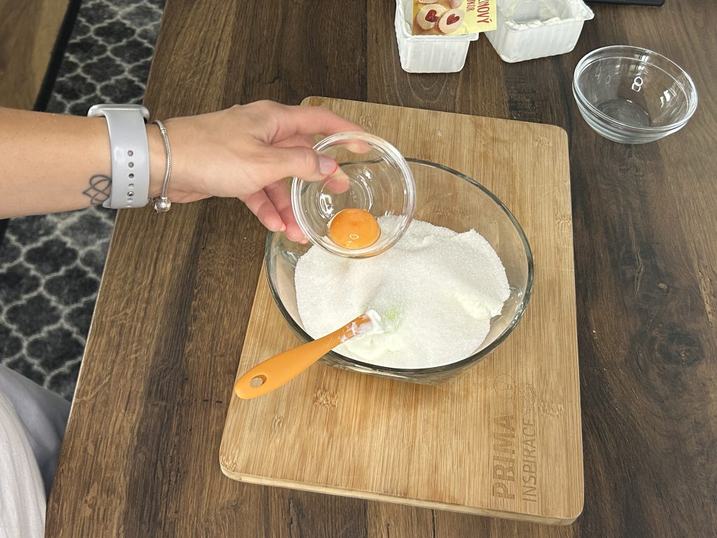 Linecký koláč s tvarohem