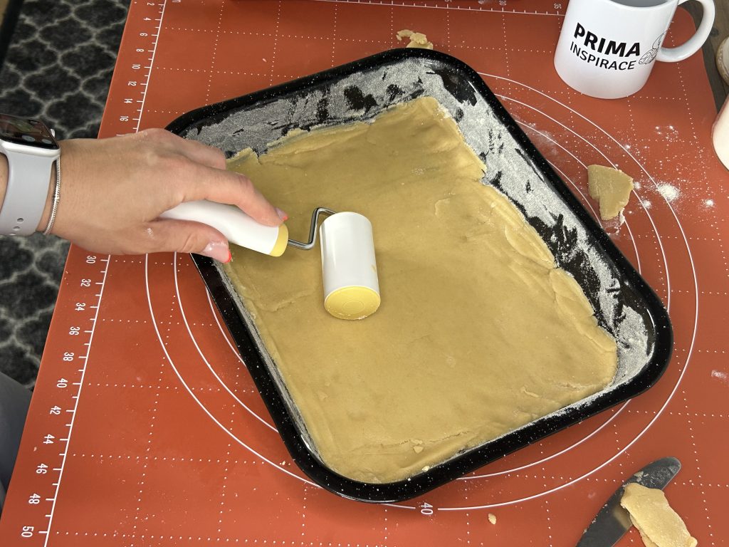 Linecký koláč s tvarohem