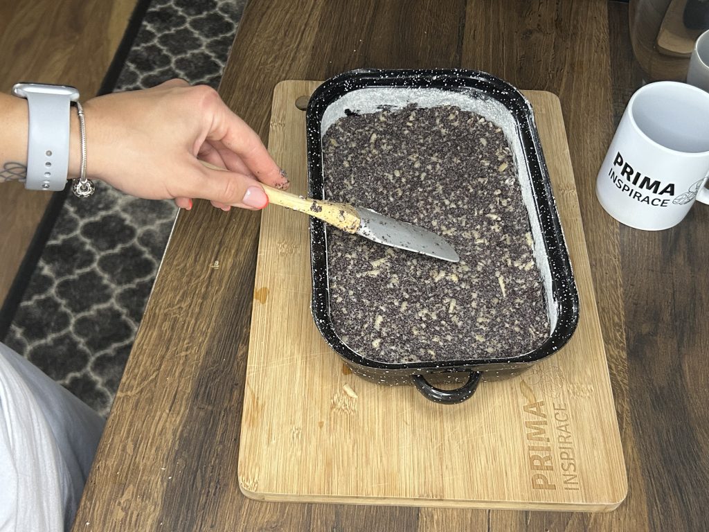 Zdravý makovo-jablečný koláč bez mouky