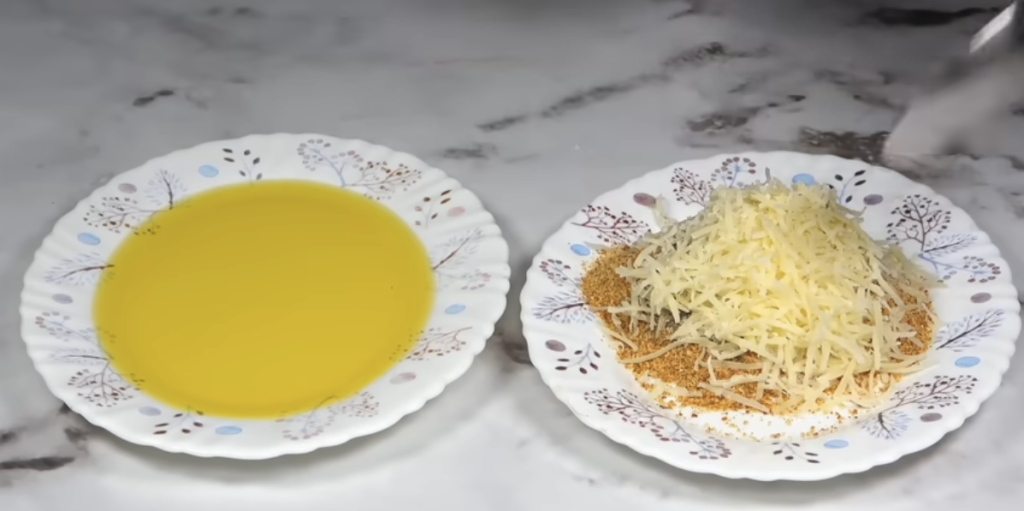 Pečené lilkové rolky s mozzarellou, šunkou a parmazánovou krustou