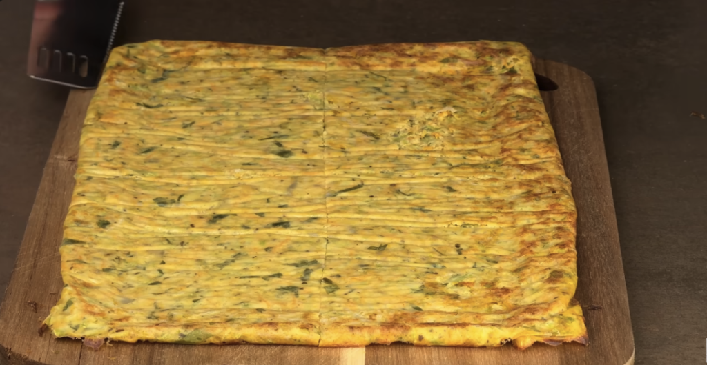 Lehké cuketové roládky plněné špenátem a sýrem z horkovzdušné fritézy