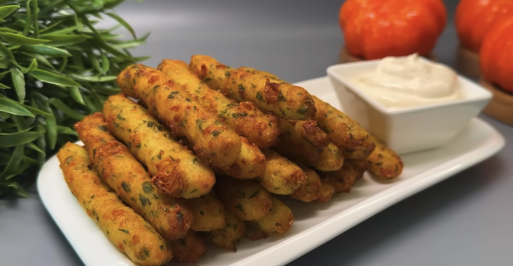 Domácí bramborové tyčinky s bylinkami a mozzarellou – lépe než klasické hranolky