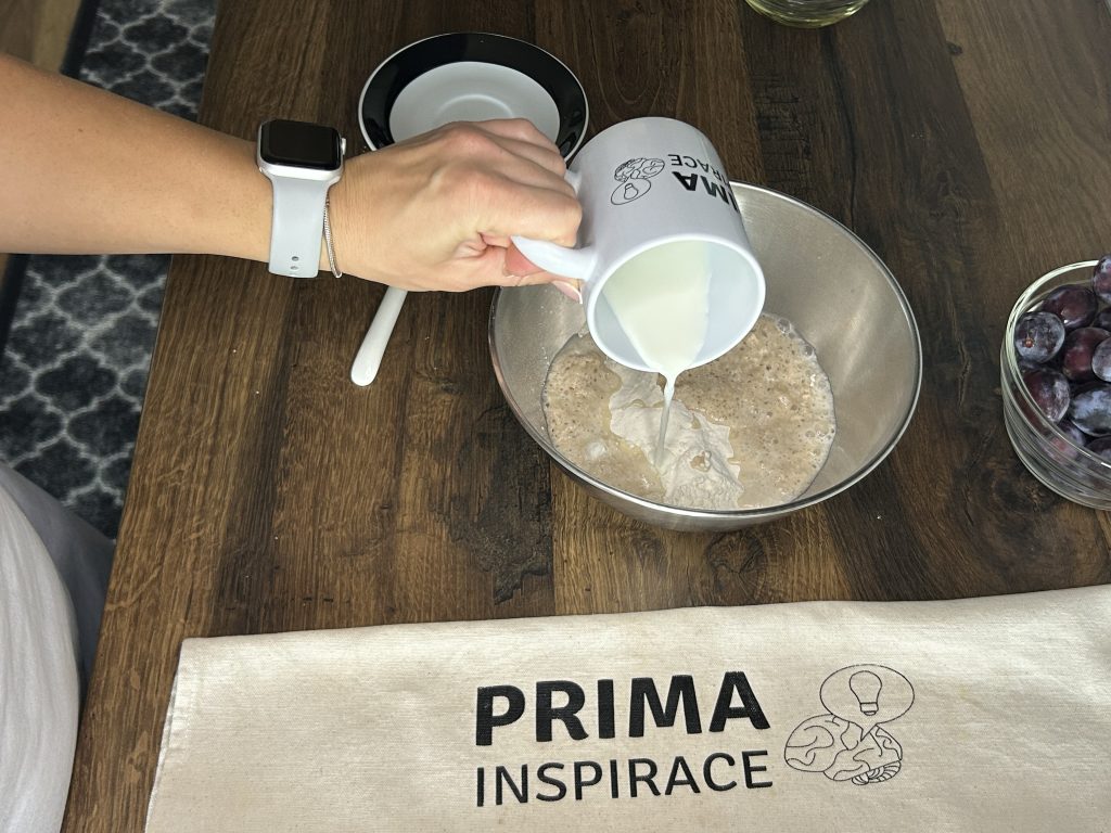 Švestkový koláč s drobenkou