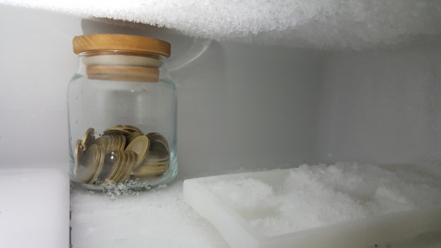 storing coins in jar in refrigerator money storage methods