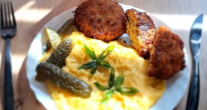 Skvělý recept n holandské karbanátky z bůčku s bramborovo-mrkvovou kaší