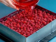 Nepečený malinový dort s vanilkovým krémem a želatinou – jednoduchý a efektní dezert Nepečený malinový dort s vanilkovým krémem a želatinou – jednoduchý a efektní dezert