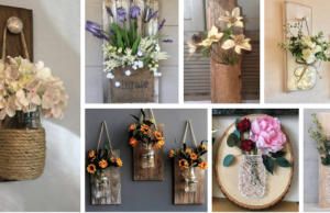 Využijte květiny na nástěnnou dekoraci: 20+ inspirací do vaší domácnosti!