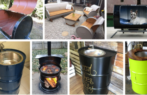 20+ úžasných nápadů, jak proměnit starý plechový sud v super funkční kousek!