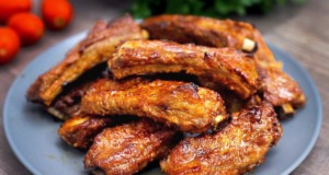 Vepřová žebírka s domácí BBQ marinádou – pomalé pečení krok za krokem Vepřová žebírka s domácí BBQ marinádou – pomalé pečení krok za krokem