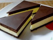 Mléčné řezy s čokoládovou polevou – jemný a nadýchaný dezert jako z cukrárny