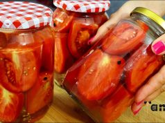 Zavařovaná rajčata ve sladkokyselém nálevu – jednoduchý recept krok za krokem