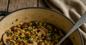 Staročeský houbový kuba: Tradiční recept z krup a sušených hub, který voní podzimem Staročeský houbový kuba: Tradiční recept z krup a sušených hub, který voní podzimem
