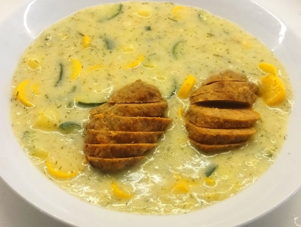 Cuketová omáčka s brambory