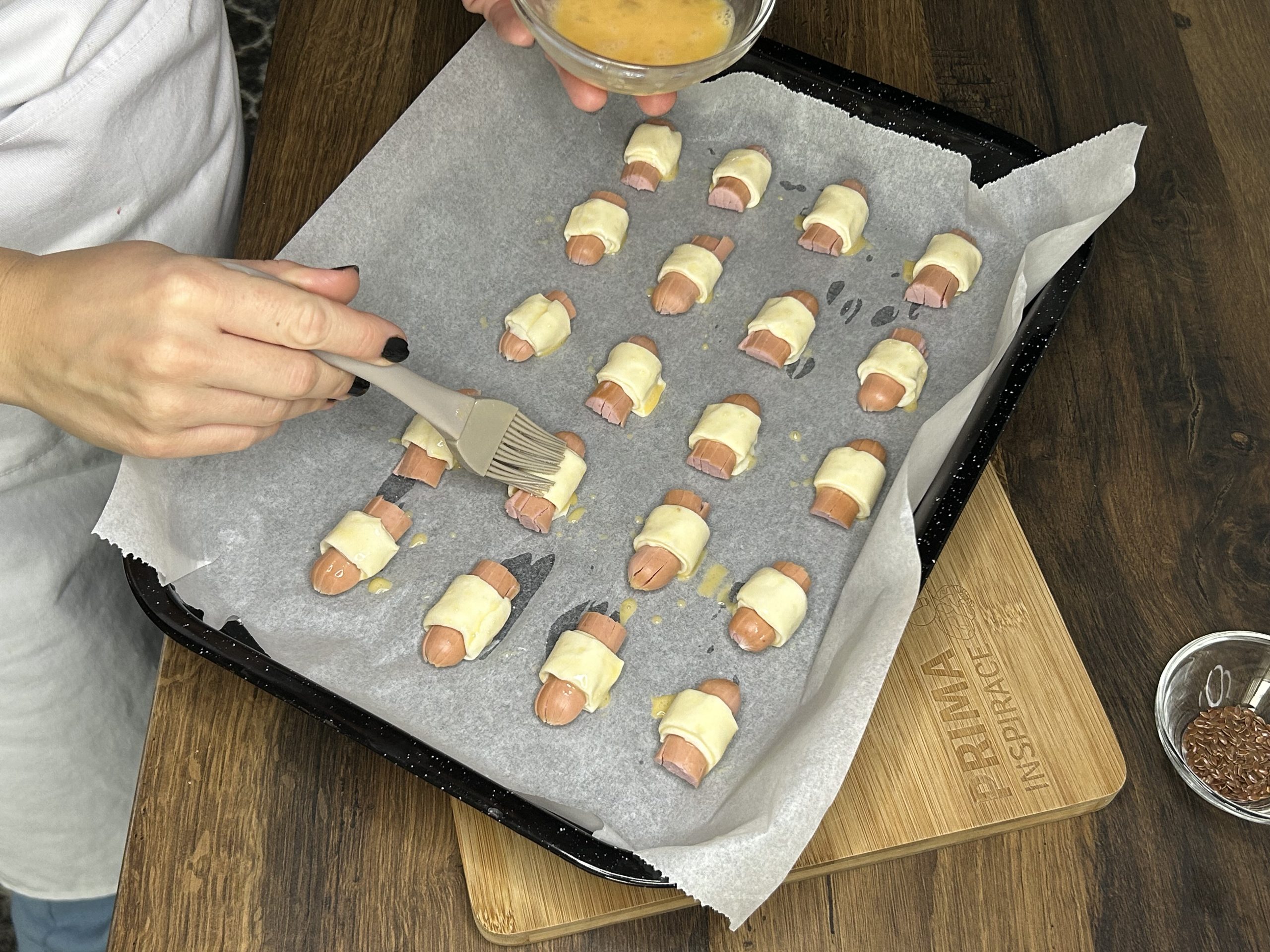 Veselé chobotničky z párků v listovém těstě – jednoduchá a hravá svačinka