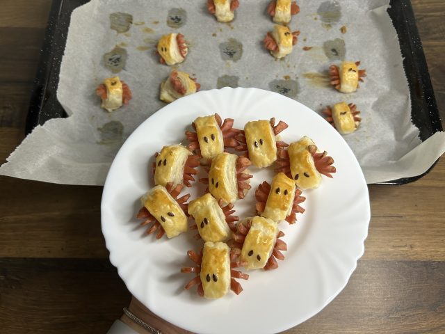 Veselé chobotničky z párků v listovém těstě – jednoduchá a hravá svačinka