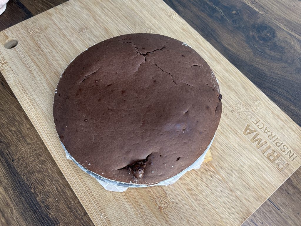 Čokoládový dortík s kousky čokolády