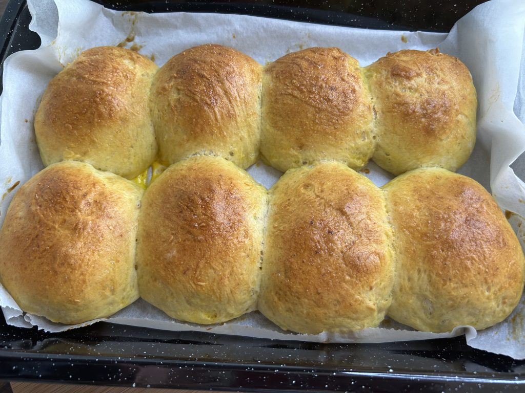 Cottage buchty s povidlovou náplní