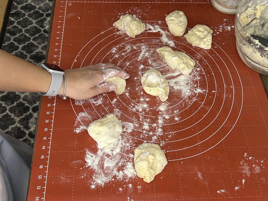 Cottage buchty s povidlovou náplní