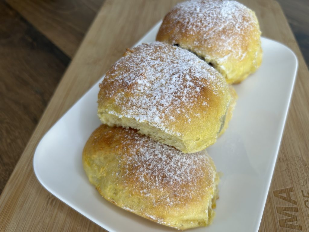 Cottage buchty s povidlovou náplní