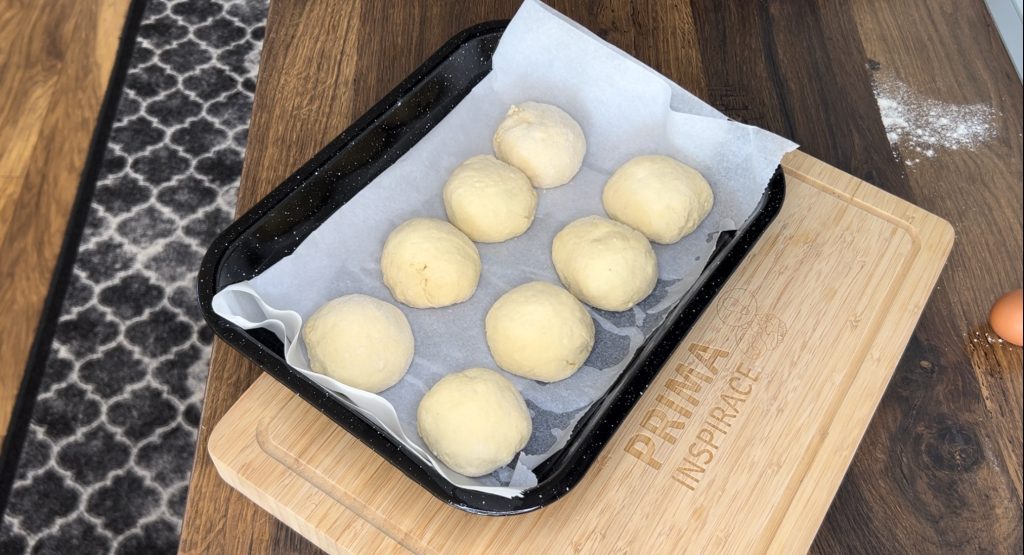 Cottage buchty s povidlovou náplní