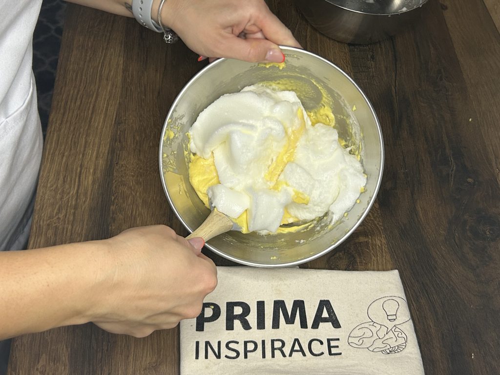 Jednoduchý mramorový koláč se Salkem