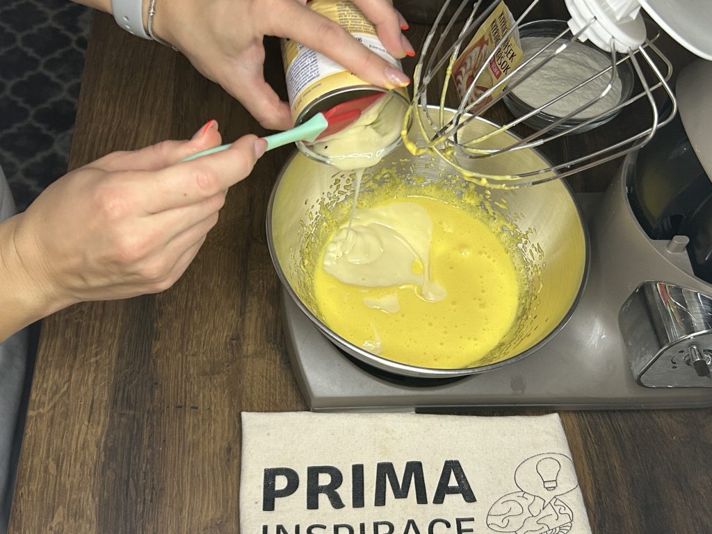 Jednoduchý mramorový koláč se Salkem