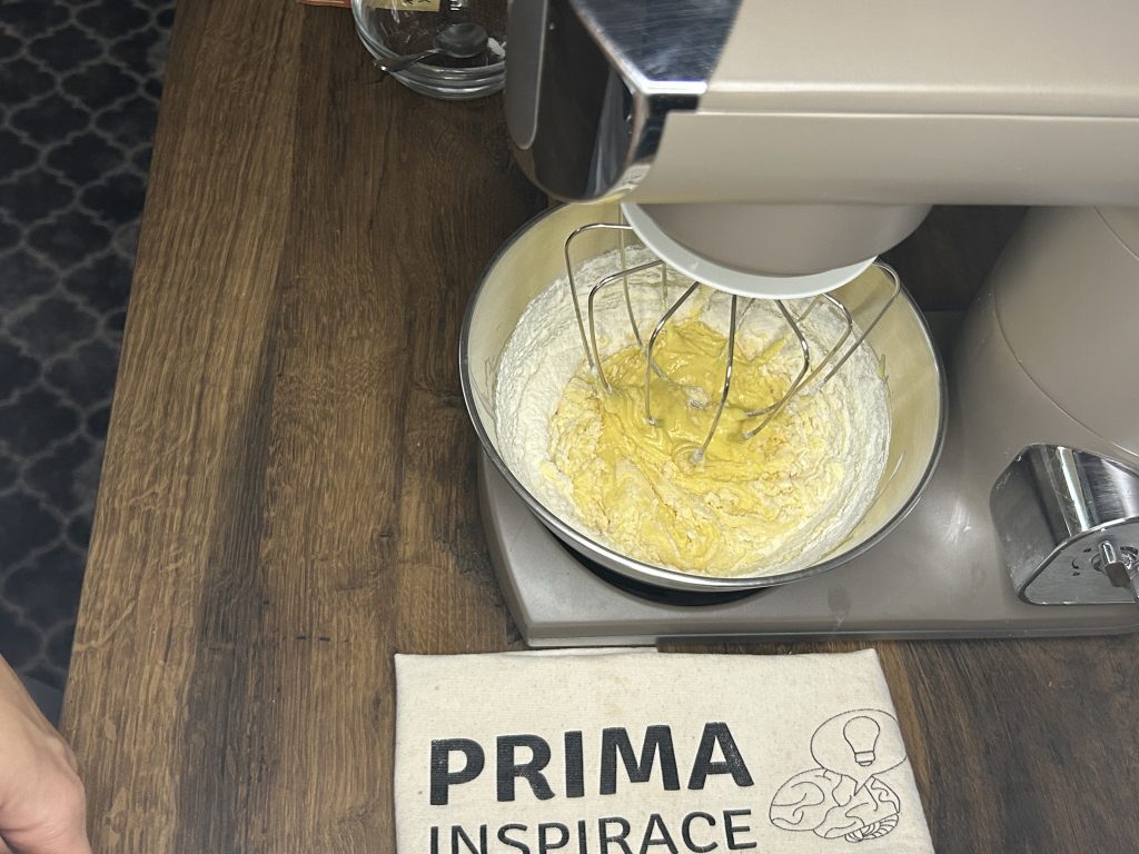 Jednoduchý mramorový koláč se Salkem