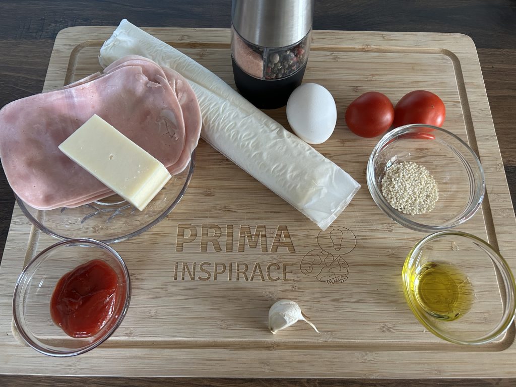 Slaný závin z listového těsta