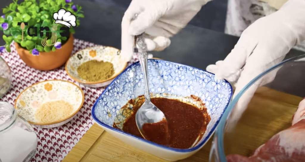 Pomalu dušená vepřová krkovice – postup